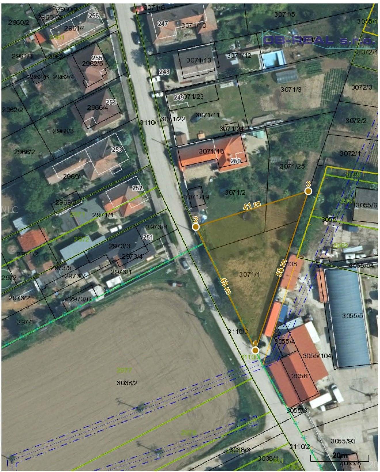Predaj stavebného pozemku 993m2 pre rodinný dom vo Váhovciach – fotka 2
