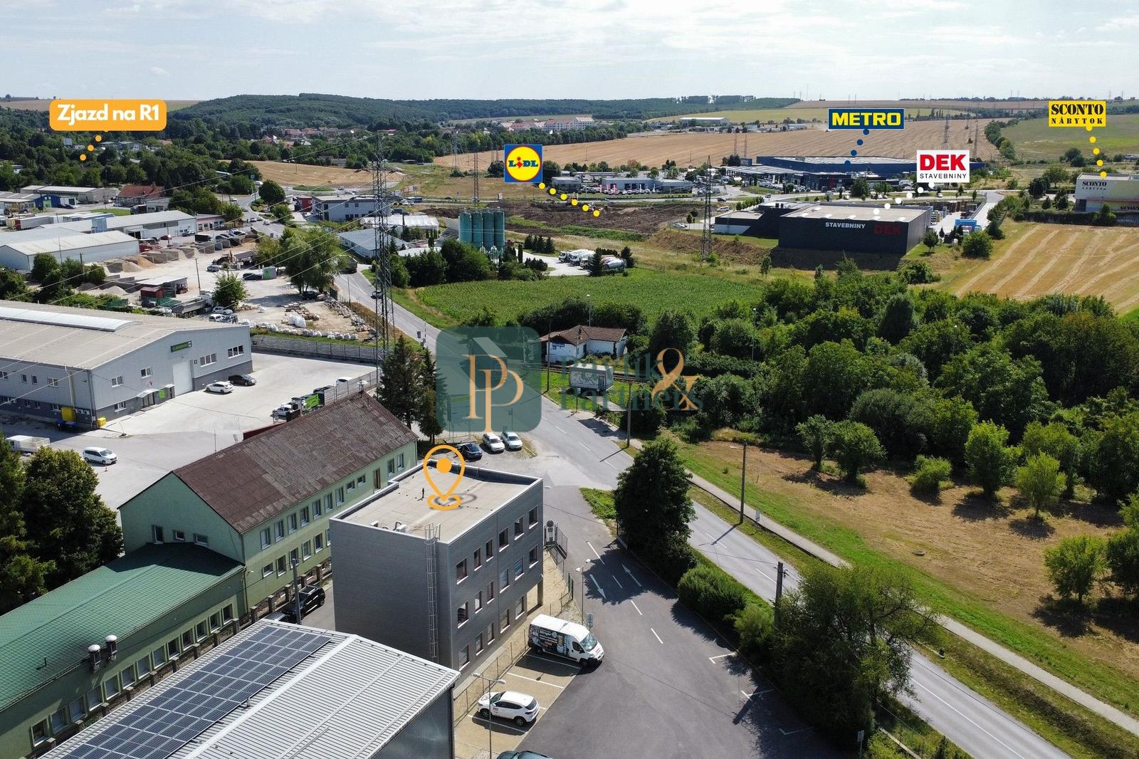 Prenájom administratívna budova Lužianky 120m2
