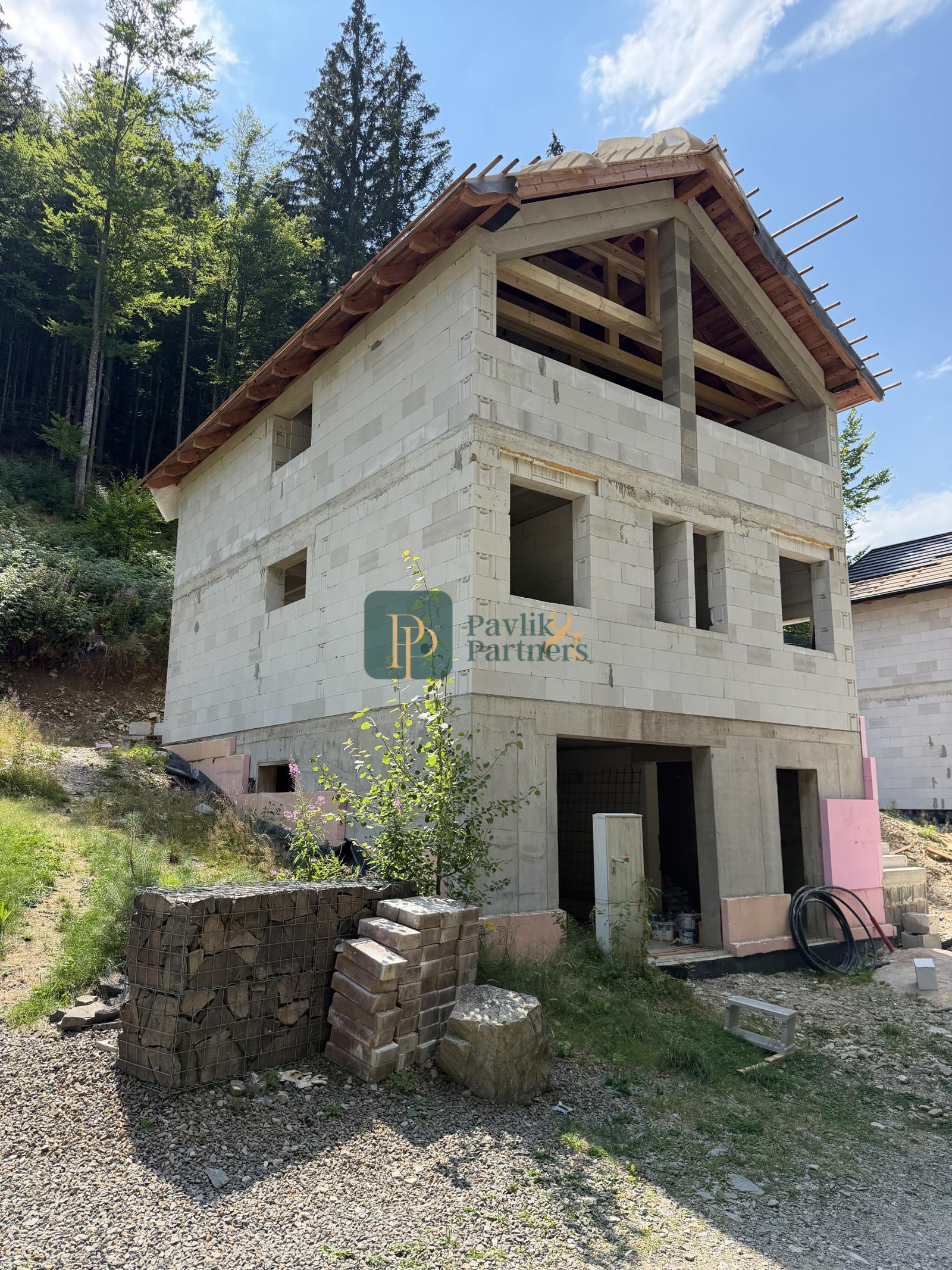 Predaj nadštandardná 4 izbová rekreačná chata, novostavba, garáž, Nízke Tatry – fotka 2