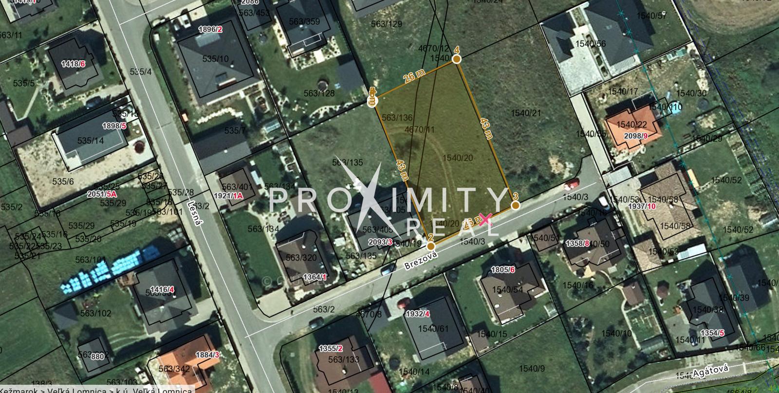 Stavebný pozemok vo Veľkej Lomnici