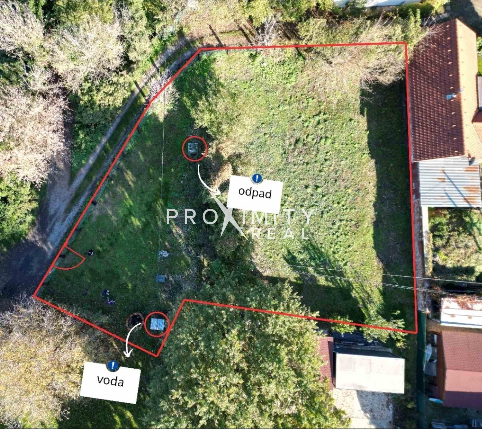 Pozemok v Košiciach 763 m²  (Južné Mesto) – voda, kanalizácia, elektrina