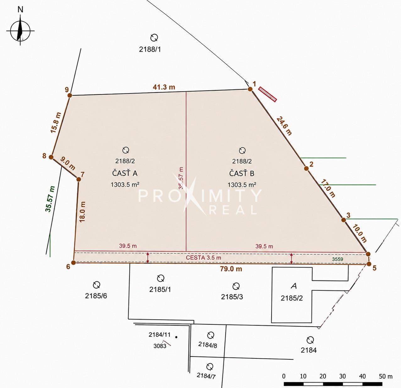 2 samostatné stavebné parcely (2x 1303,5 m²) na Zemplínskej šírave – stredisko Hôrka
