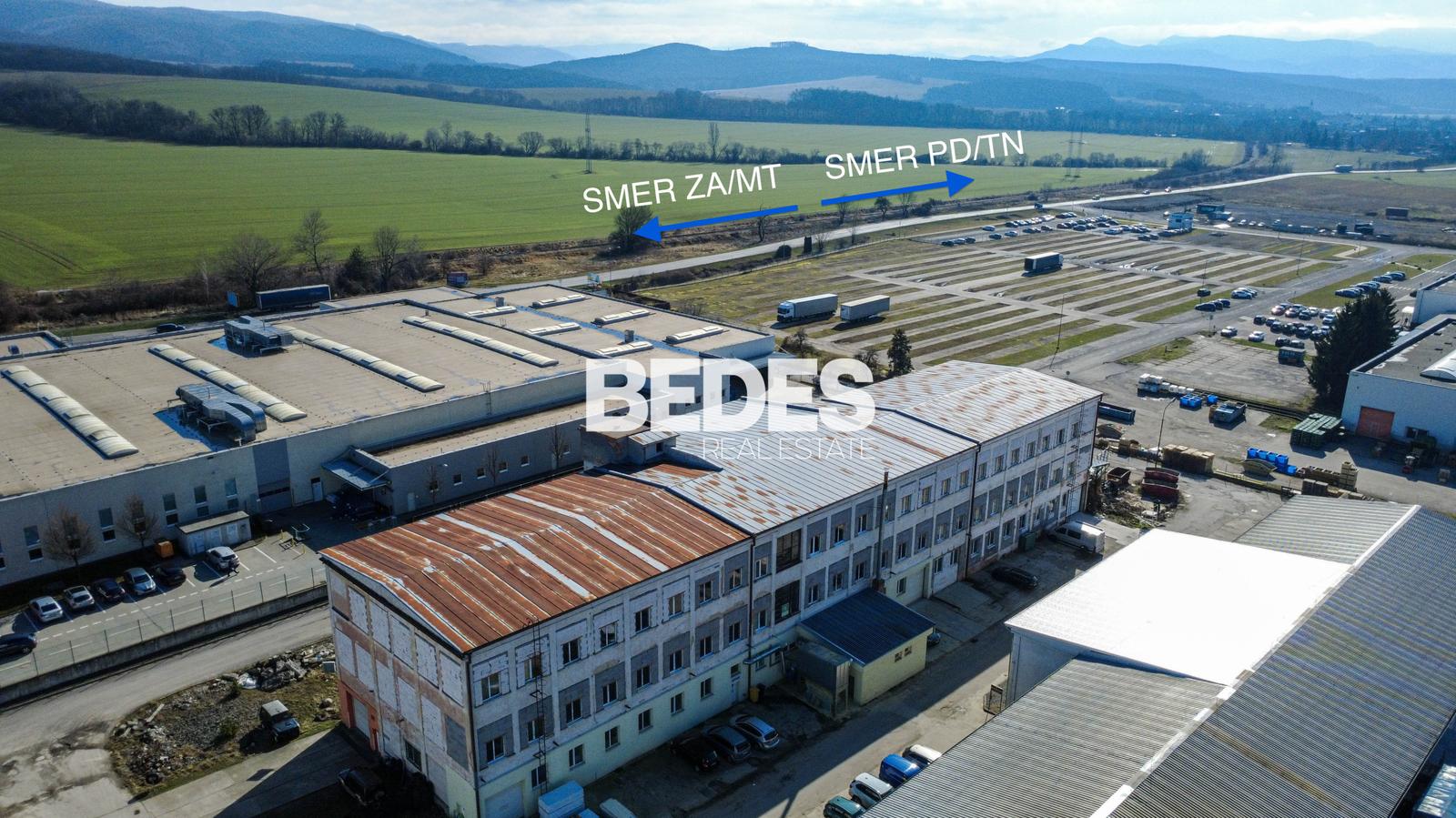 BEDES | Samostatný prevádzkový priestor, 975m², Pravenec – fotka 2