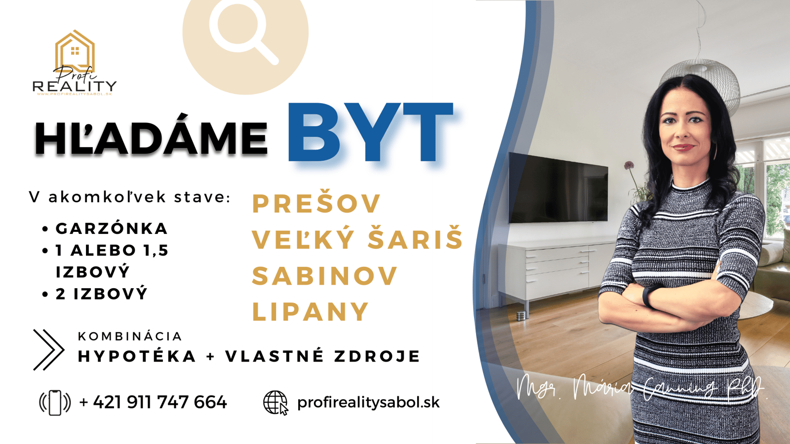 KÚPA BYTU IHNEĎ | Prešov, Šariš, Sabinov, Lipany