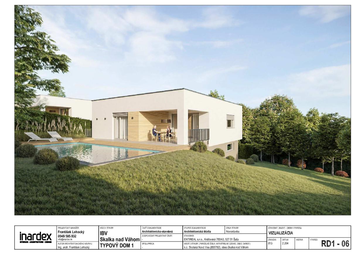 Pozemok so stavebným povolením a projektom domu Skalka nad Váhom