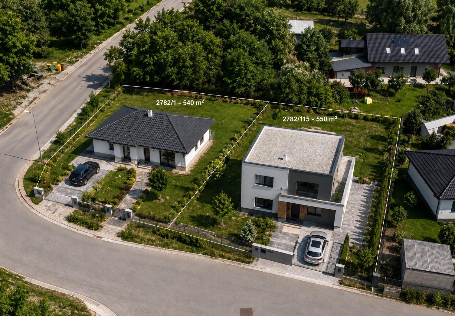 STAVEBNÝ POZEMOK V TRENČIANSKYCH MITICIACH – MOŽNOSŤ 1 ALEBO 2 RODINNÝCH DOMOV