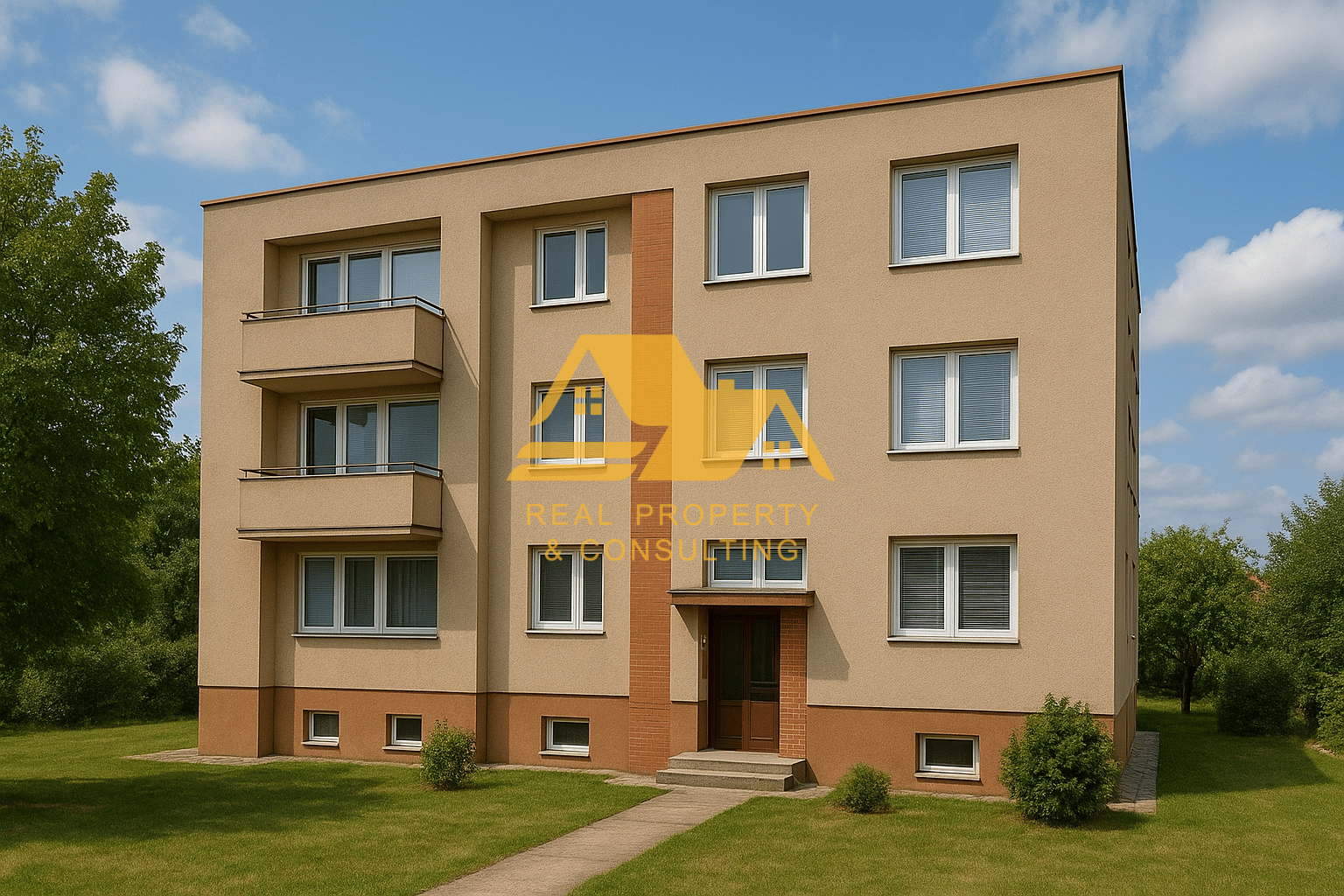 Byt pripravený na rekonštrukciu – Hurbanovo, 2 izby s balkónom