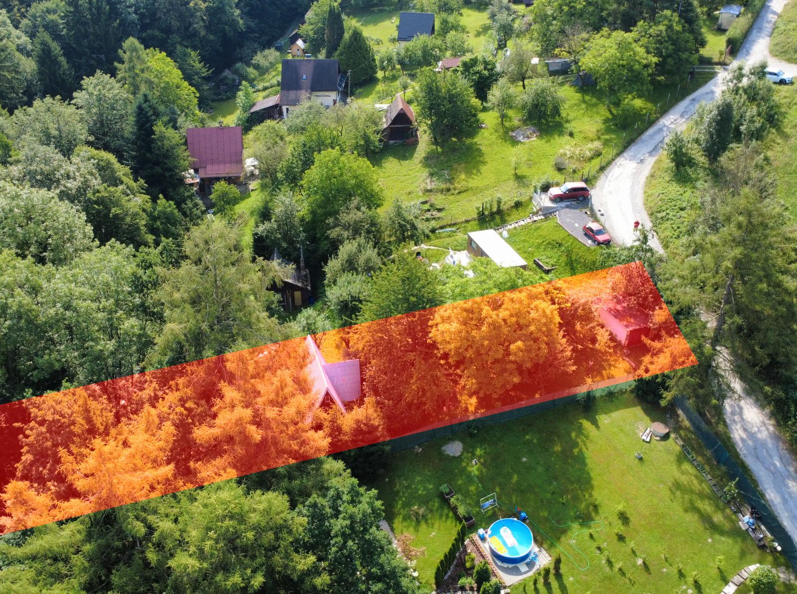 TOP ponuka. Pozemok na výstavbu rekreačnej chaty na Dráhach.