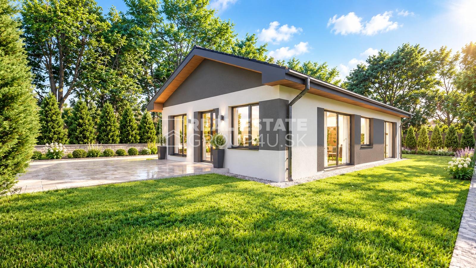 4 IZ BUNGALOV - premyslený priestor bez rušivých prvkov. – fotka 2
