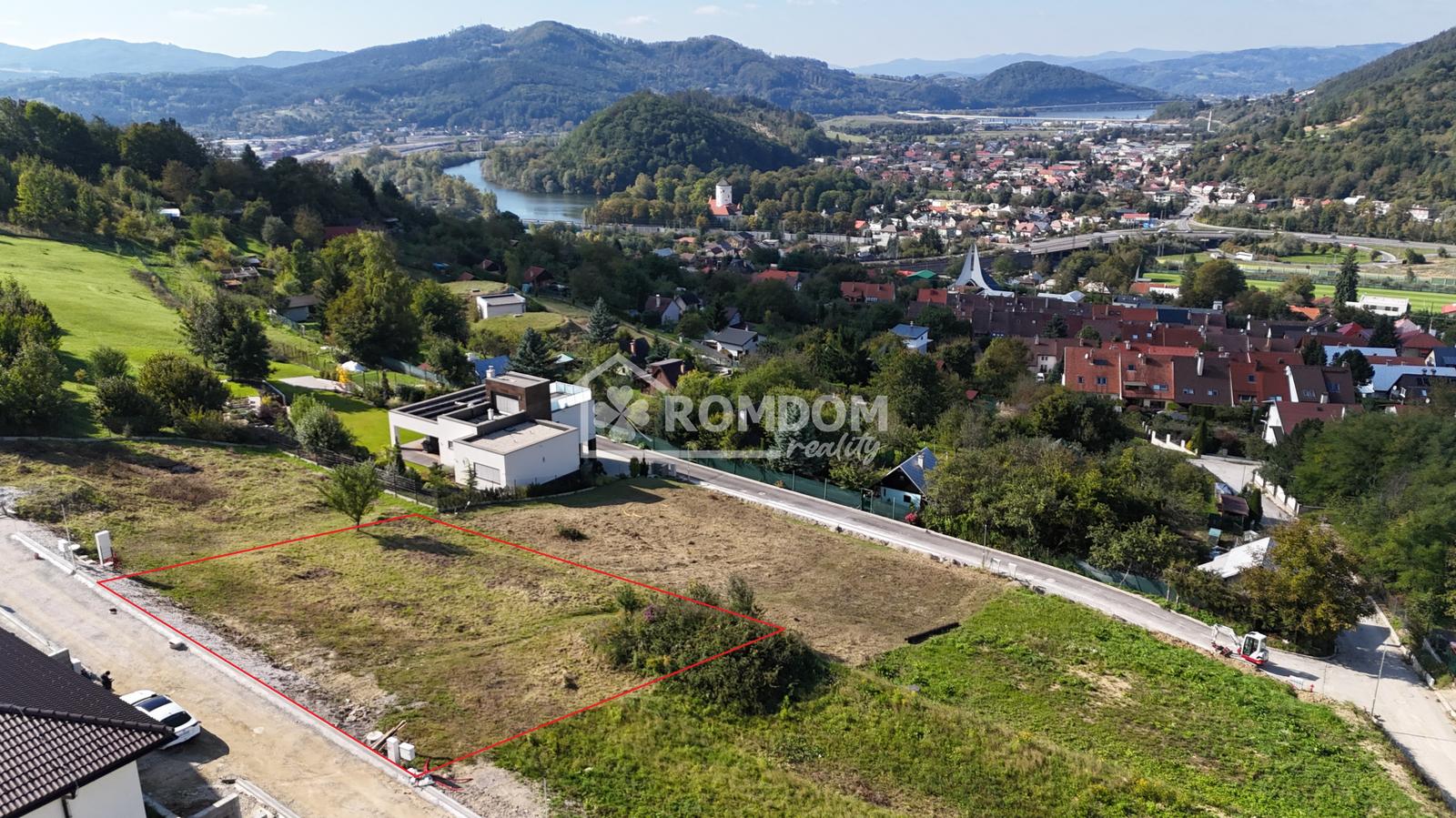 Stavebný pozemok 1187 m2 Žilina Budatín