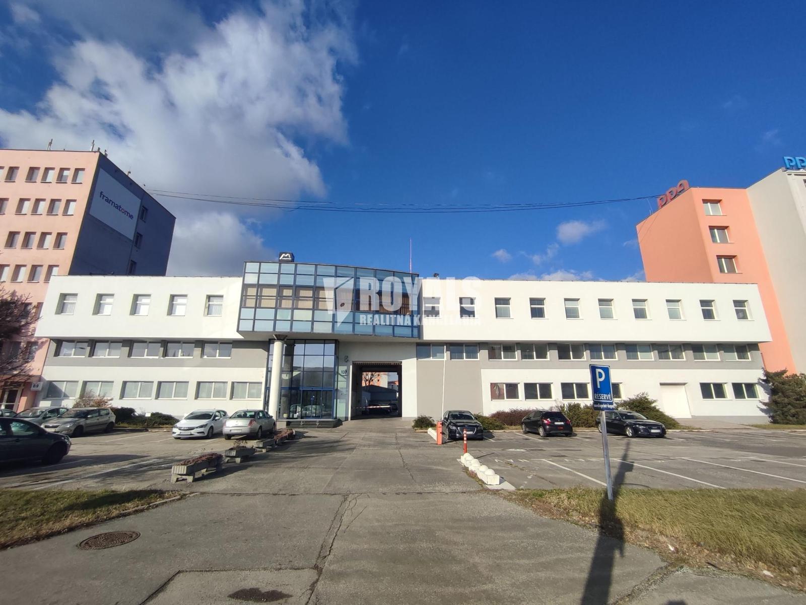 Kancelárske a skladové priestory na prenájom, Vajnorská ulica, Bratislava