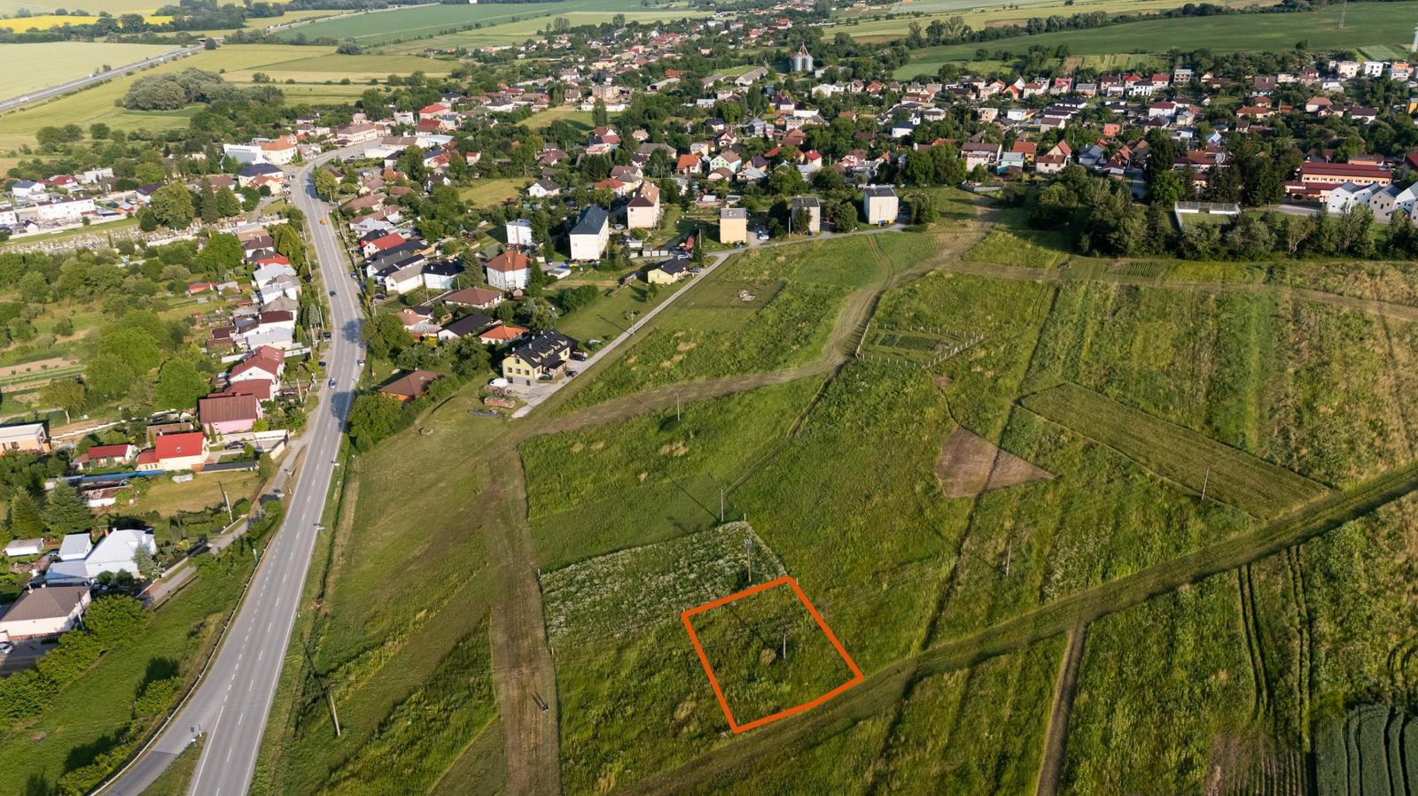 Pozemok určený na IBV v obci Lemešany - 717 m2