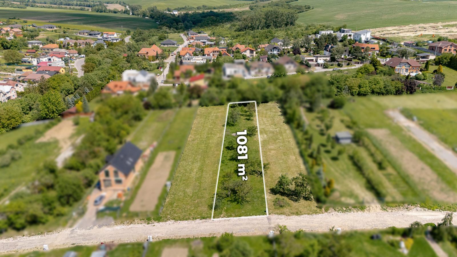 Stavebný pozemok 1081 m² v obci Rozhanovce (KE – okolie)