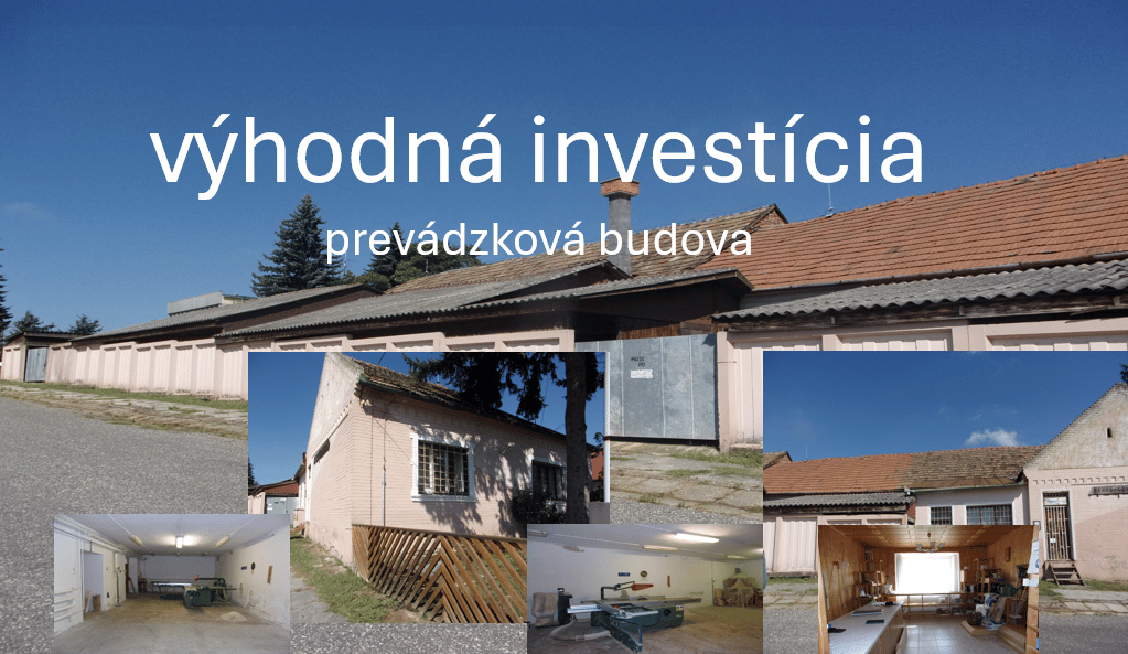 Investičná ponuka - prevádzková budova 400 m2, Plavé Vozokany, Levice – fotka 2