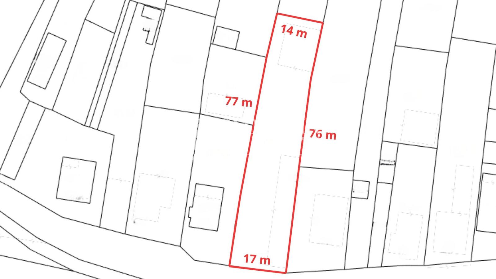 REZERVOVANÝ! Stavebný pozemok 1 201 m², IS - Horný Oháj – fotka 2