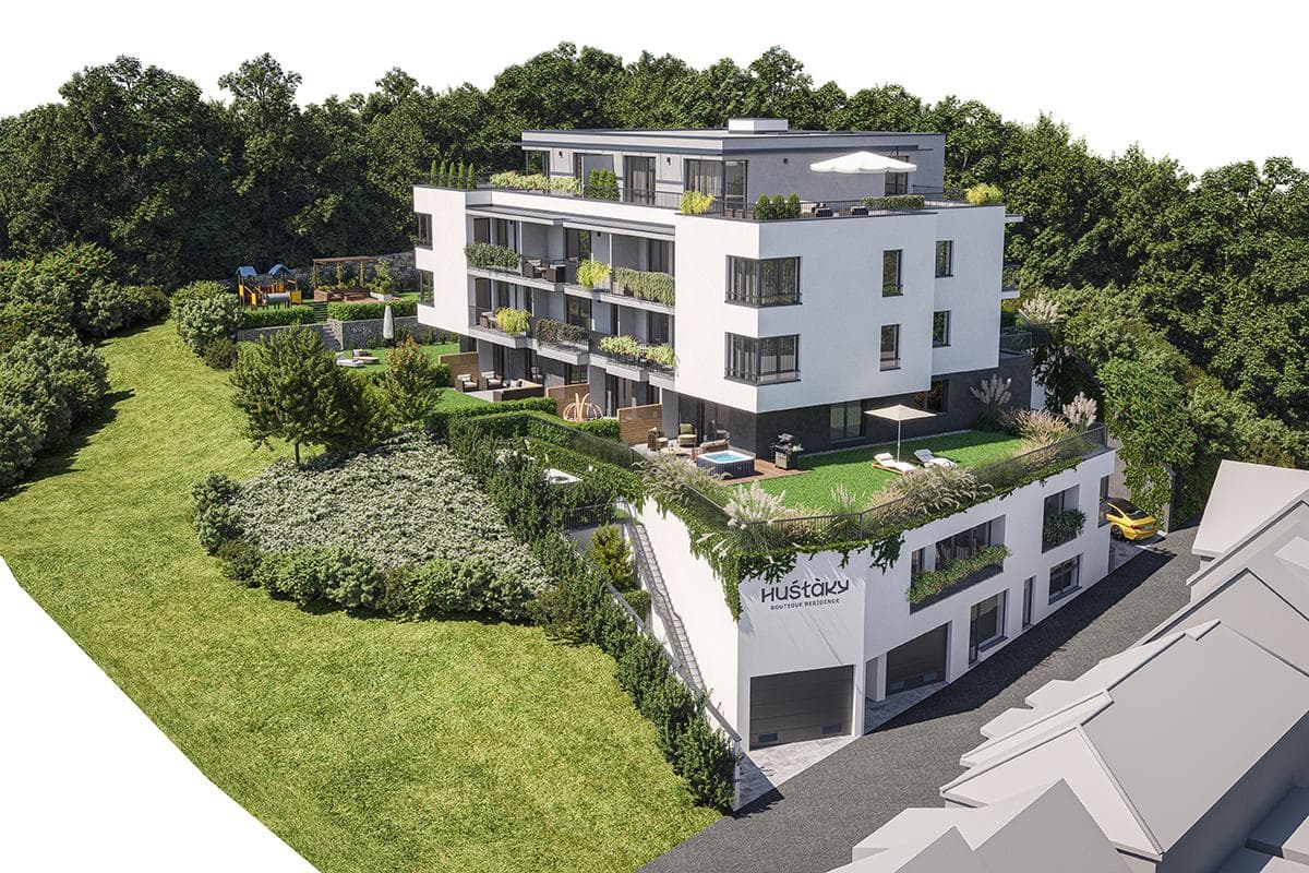 2 izbový byt s loggiou v projekte Huštáky Boutique Residence – fotka 2