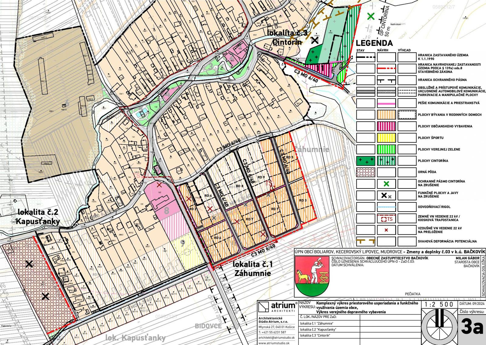 EXKLUZÍVNE na predaj stavebné pozemky, obec Bačkovík, 760m2 – fotka 2