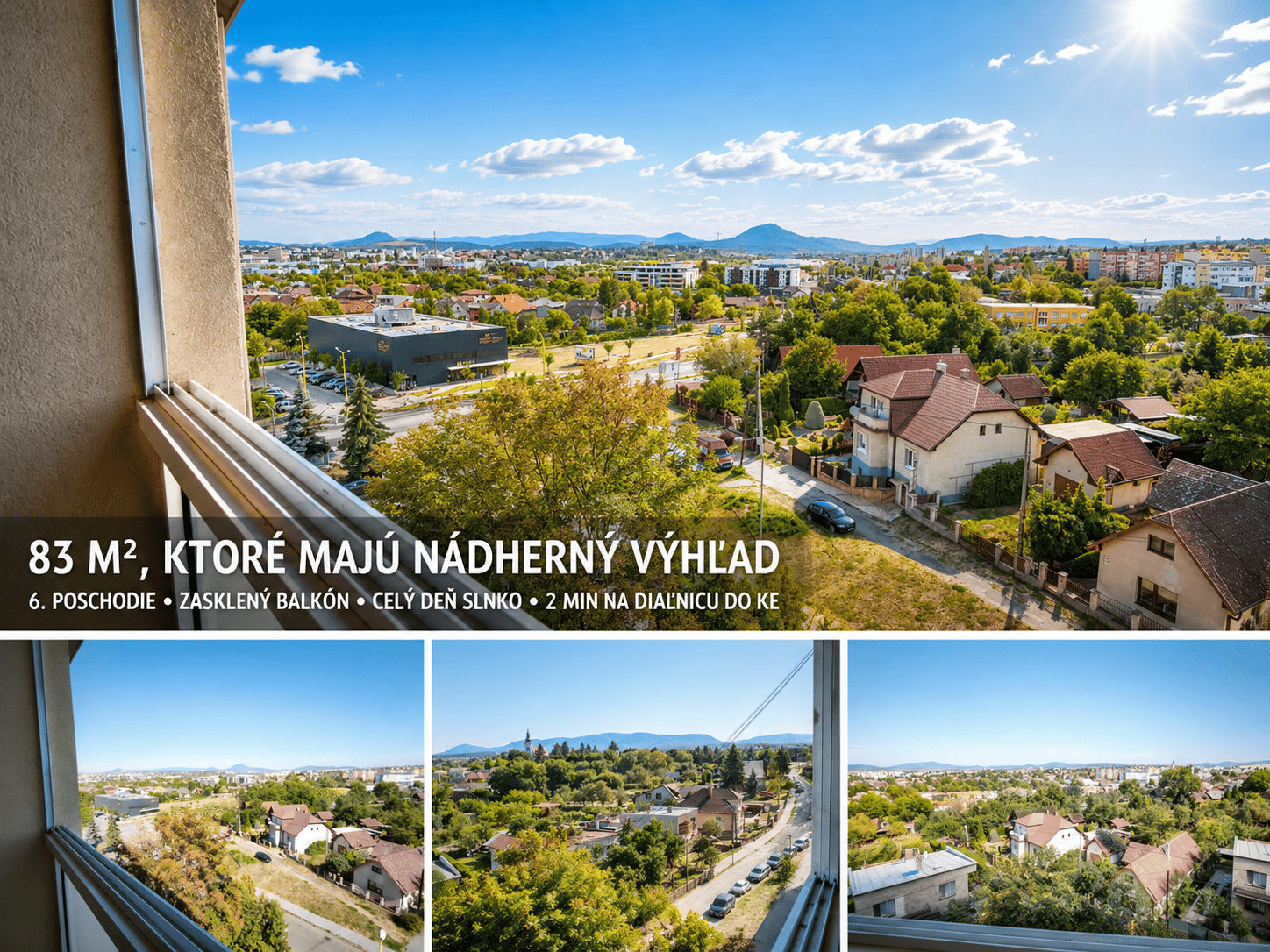 4 izby, 83 m² a panoramatický výhľad,ktorý sa nerekonštruuje - Urxova, Prešov