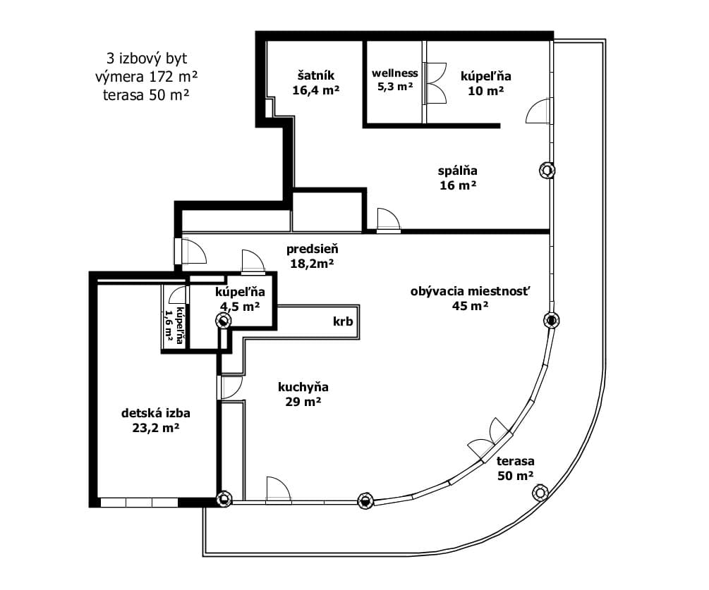 EXCLUSIVE LISTING 3-Bedroom Apartment with Panoramic Terrace in Pezinok. – fotka 2