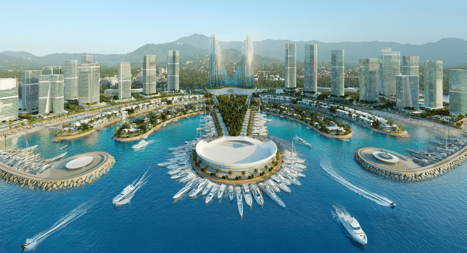 Predaj apartmánov v novom projekte Ambassadori Island v Batumi Gruzínsko – fotka 2