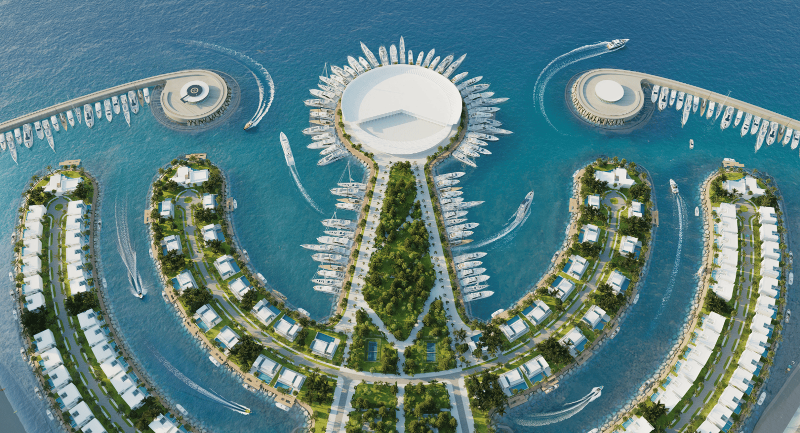 Predaj apartmánov v novom projekte Ambassadori Island v Batumi Gruzínsko