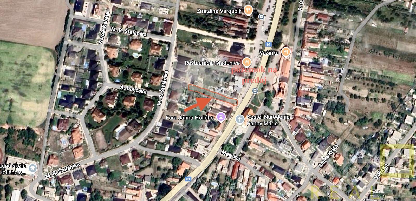 🏡 Stavebný pozemok 862 m² na predaj – Madunice, okres Hlohovec – fotka 2