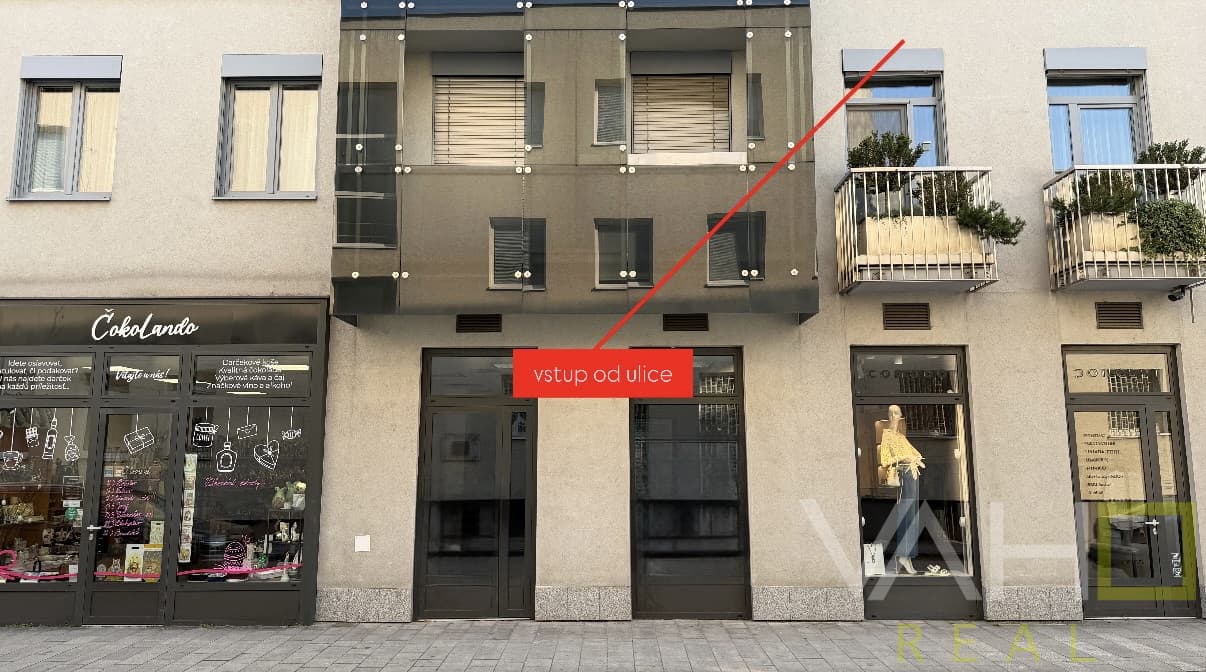 OBCHODNÉ PRIESTORI PRIAMO V CENTRE, výmera 106 m2,Hviezdoslavova, Trnava – fotka 2
