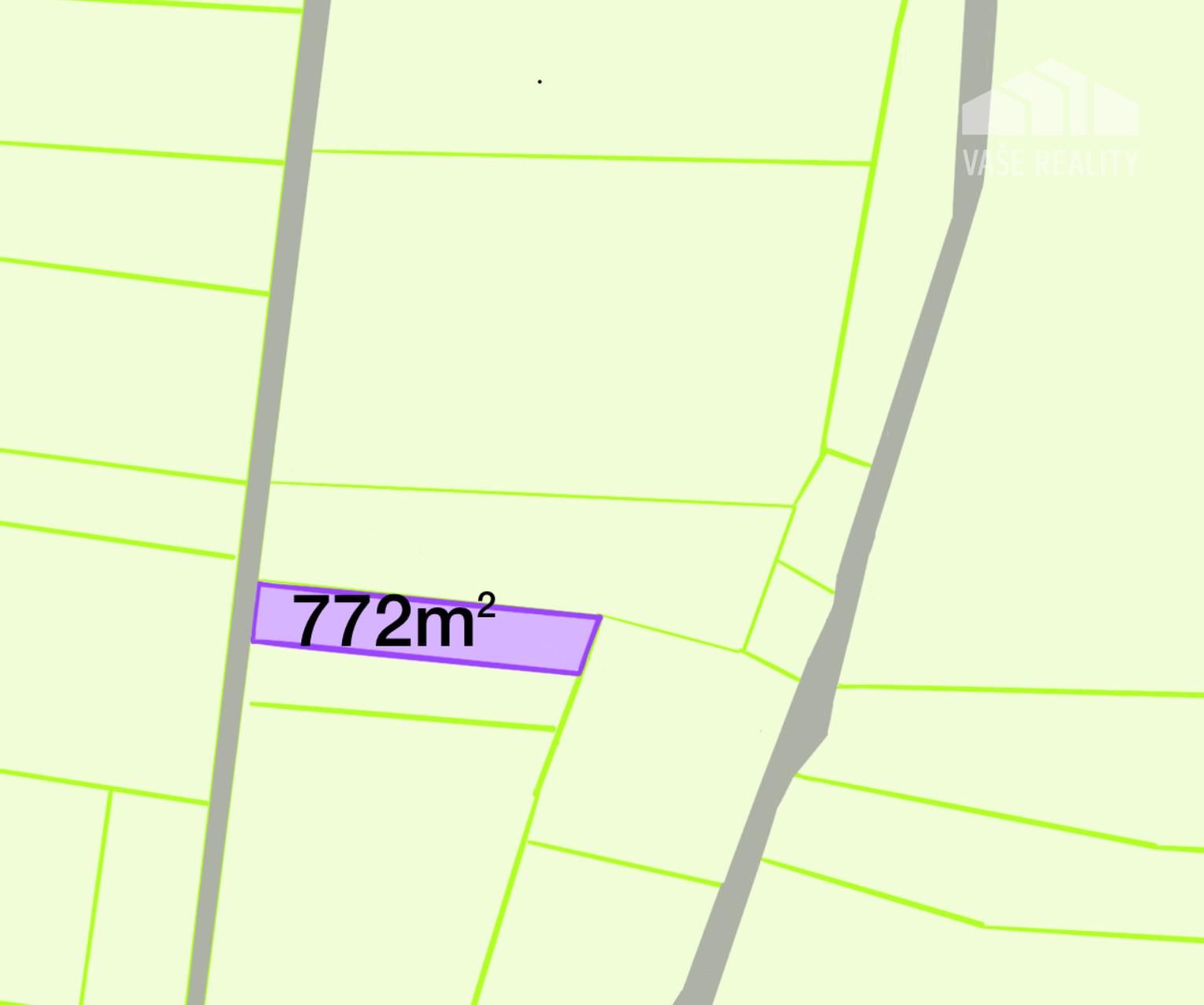 Na predaj Stavebný pozemok Pravenec, 772 m2