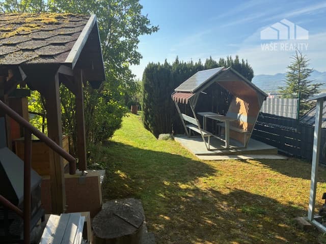 Na predaj murovaná záhradná Chata Ilava, pozemok 385 m2 – fotka 2