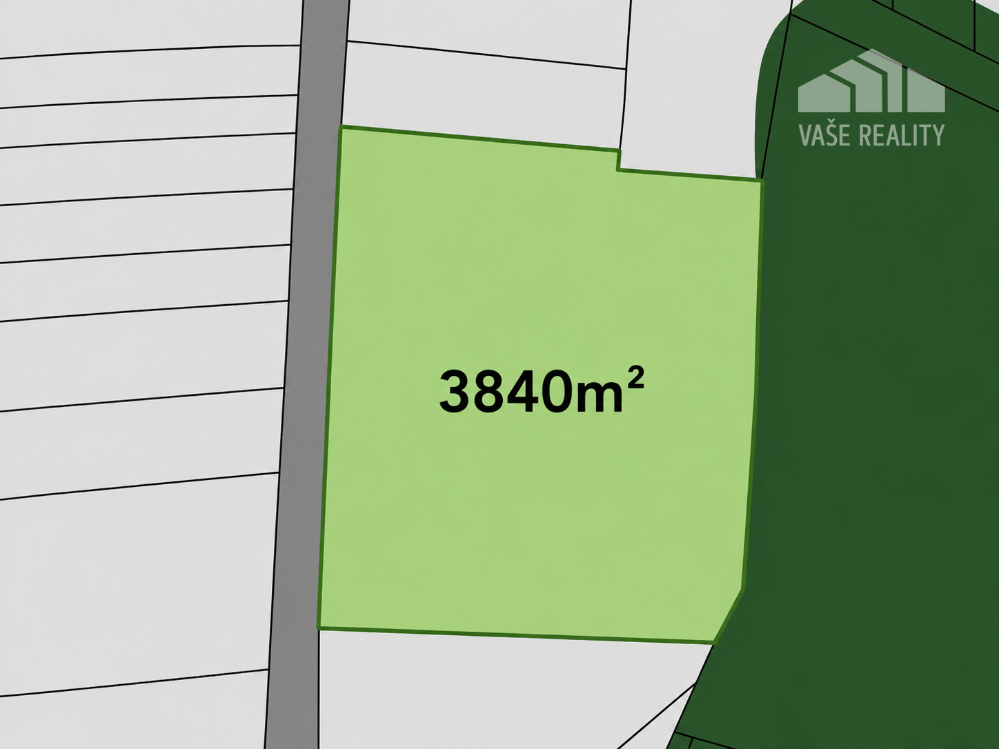 Predám Pozemok Nováky, 3840 m2