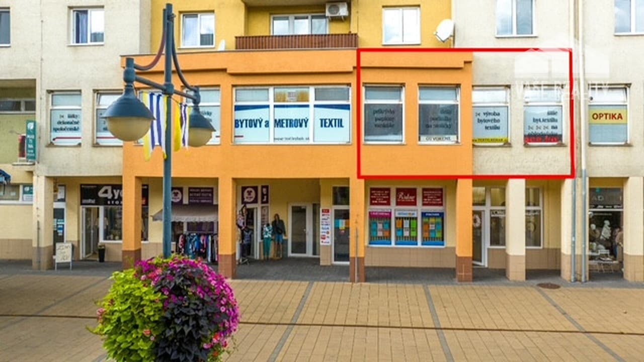 Na predaj Nebytový priestor Púchov, ul. Moyzesova, 77,50 m2