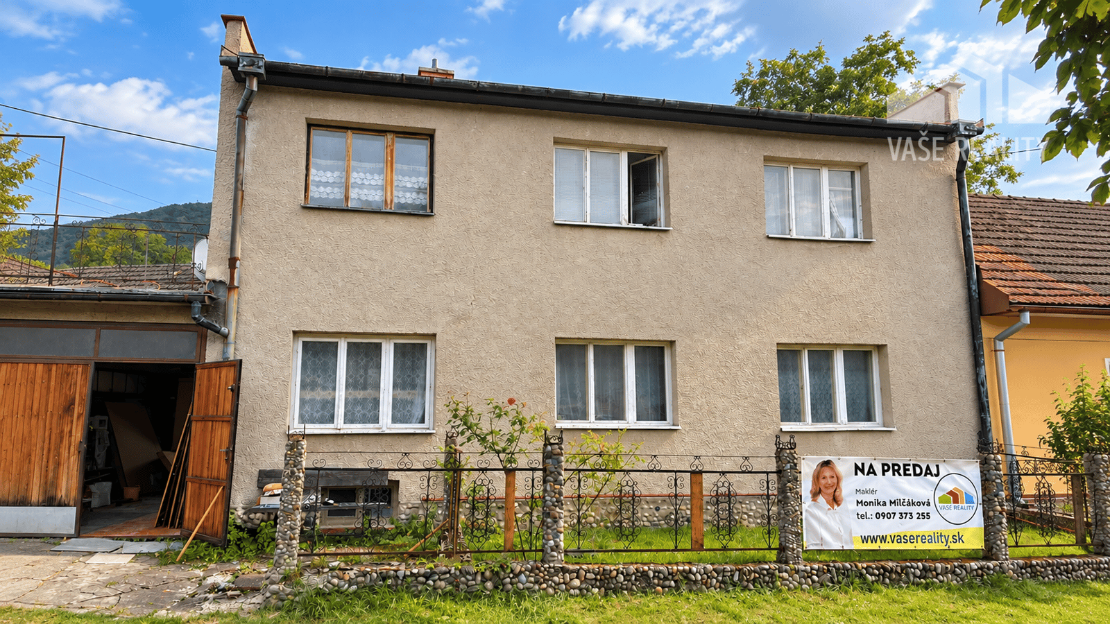 EXKLUZÍVNE* Na predaj Rodinný dom Omšenie, pozemok 526 m2
