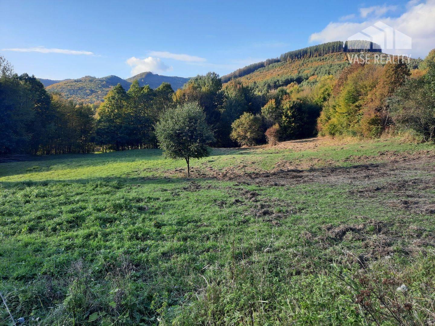 Veľký rekreačný pozemok v obci Zubák,  3611 m2