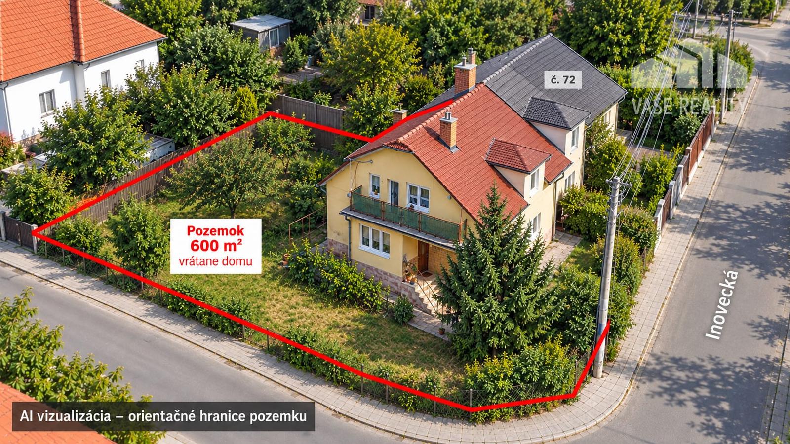 RODINNÝ DOM S DVOMI BYTOVÝMI JEDNOTKAMI – INOVECKÁ ULICA, TRENČÍN – fotka 2