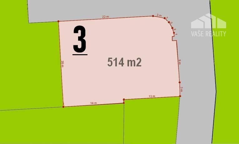 STAVEBNÝ POZEMOK 514 M² BOROVCE *VIDEO* /ELEKTRINA, VODA, KANALIZÁCIA/