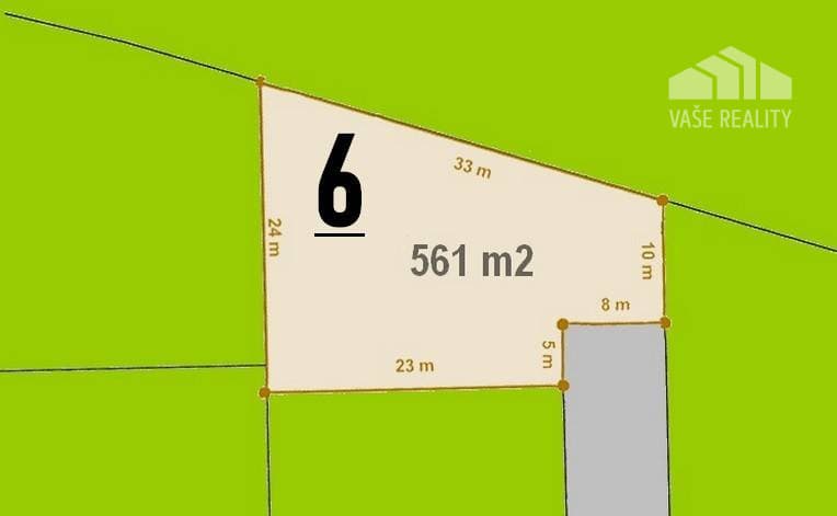 *REZERVOVANÉ* STAVEBNÝ POZEMOK 561 M² BOROVCE *VIDEO* /ELEKTRINA, VODA, KANALIZÁCIA/