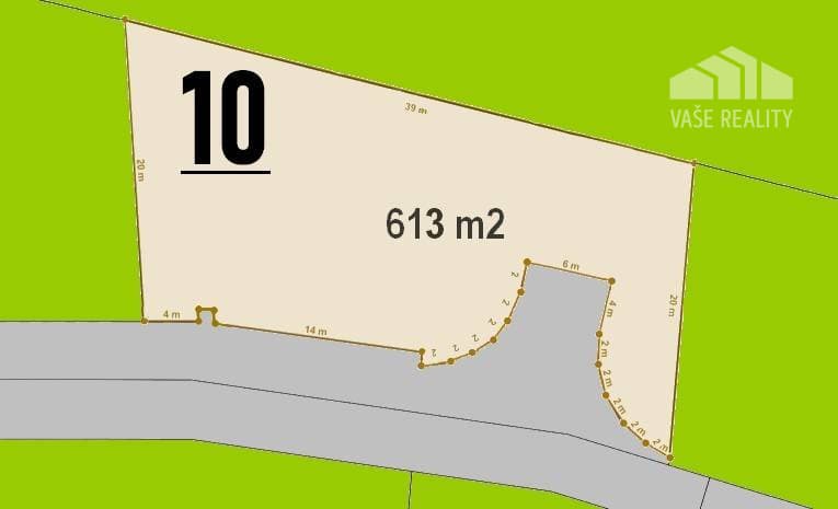PREDAJ STAVEBNÝ POZEMOK 613 M² BOROVCE /VODA, ELEKTRINA, KANALIZÁCIA/ – fotka 2