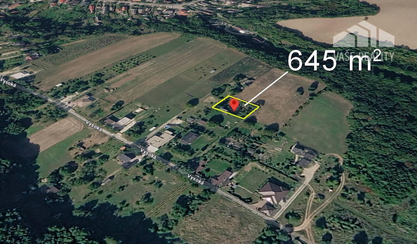 Pozemok s chatkou a nádherným výhľadom v Sokolovciach | 645 m² | elektrina | pokoj a príroda