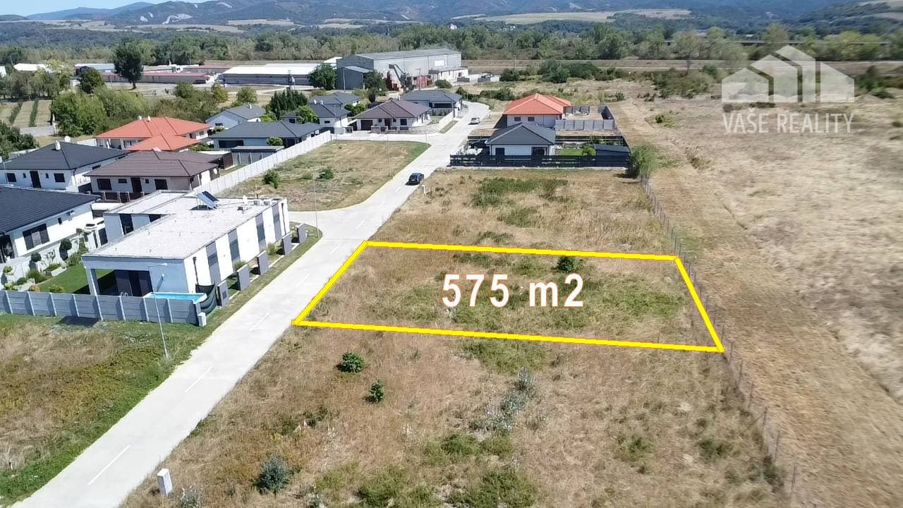Stavebný pozemok 575 m2, Horná Streda – fotka 2