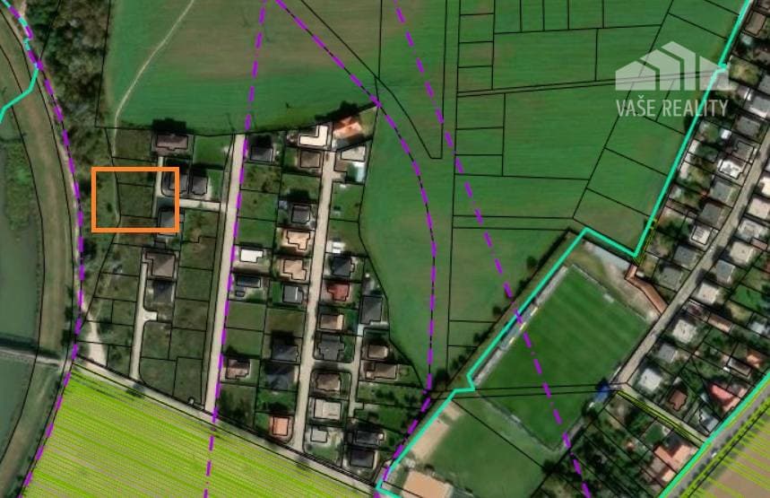 Predaj pozemku na bývanie 523m2, Západná, Moravany nad Váhom – fotka 2