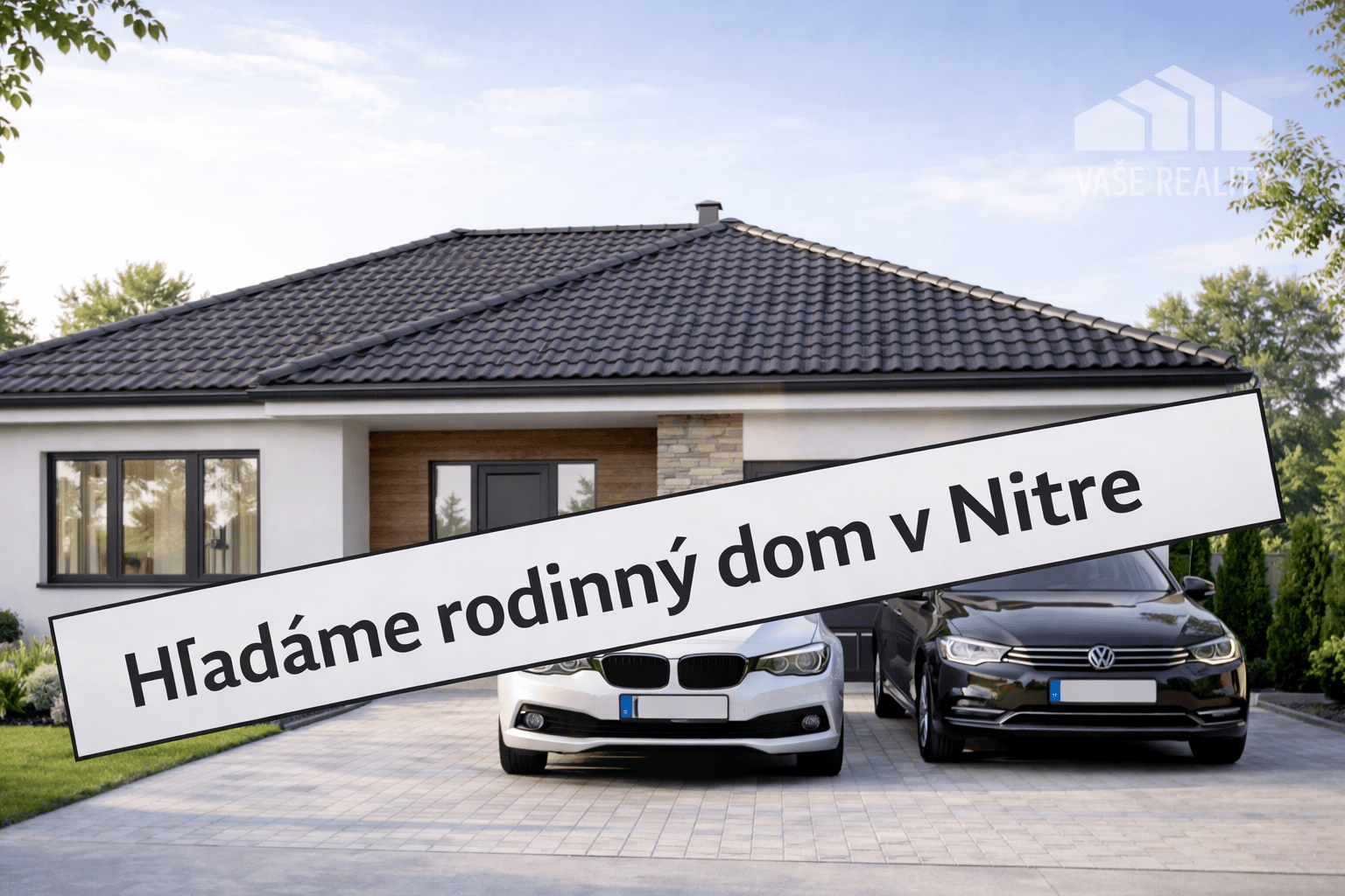 Hľadáme rodinný dom v Nitre