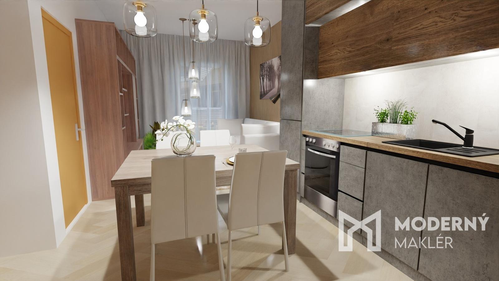 Na predaj investičný 3-izbový apartmán (nebytový priestor) v Bardejove – fotka 2