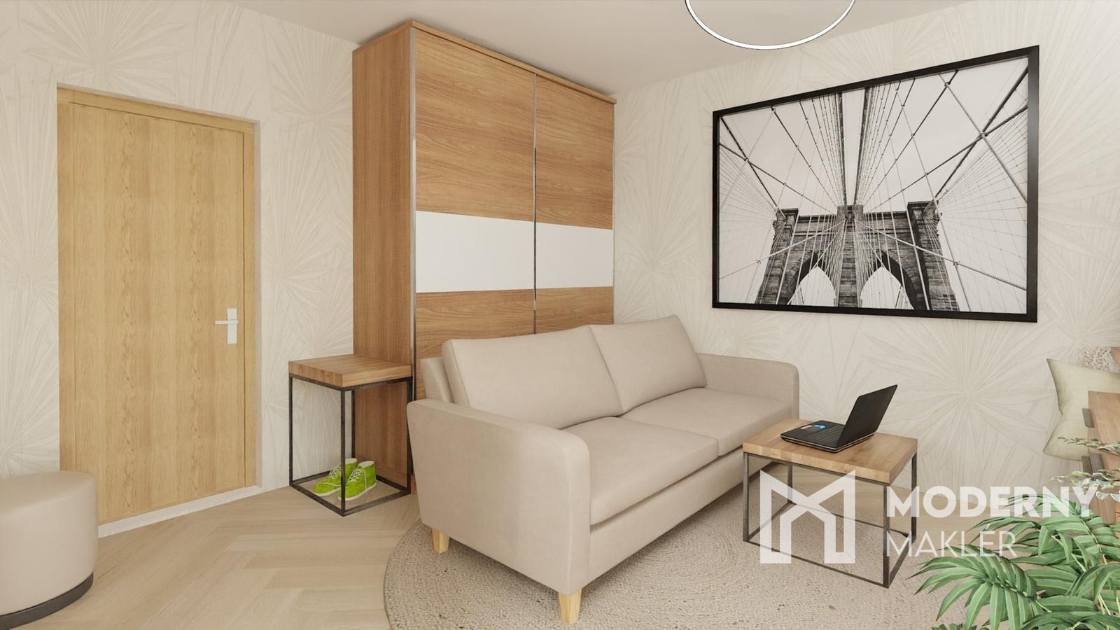 Na predaj investičný zariadený 1-izbový apartmán (nebytový priestor) v Bardejove – fotka 2