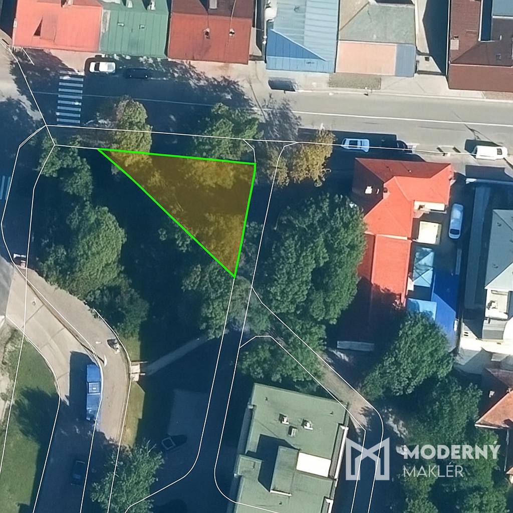 Na predaj investičný pozemok v centre Martina