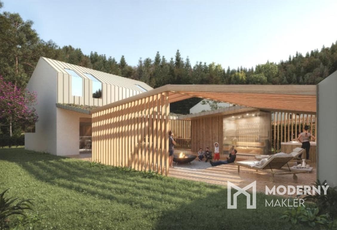 Na predaj pozemok s projektom výstavby chát v Modrovej – fotka 2