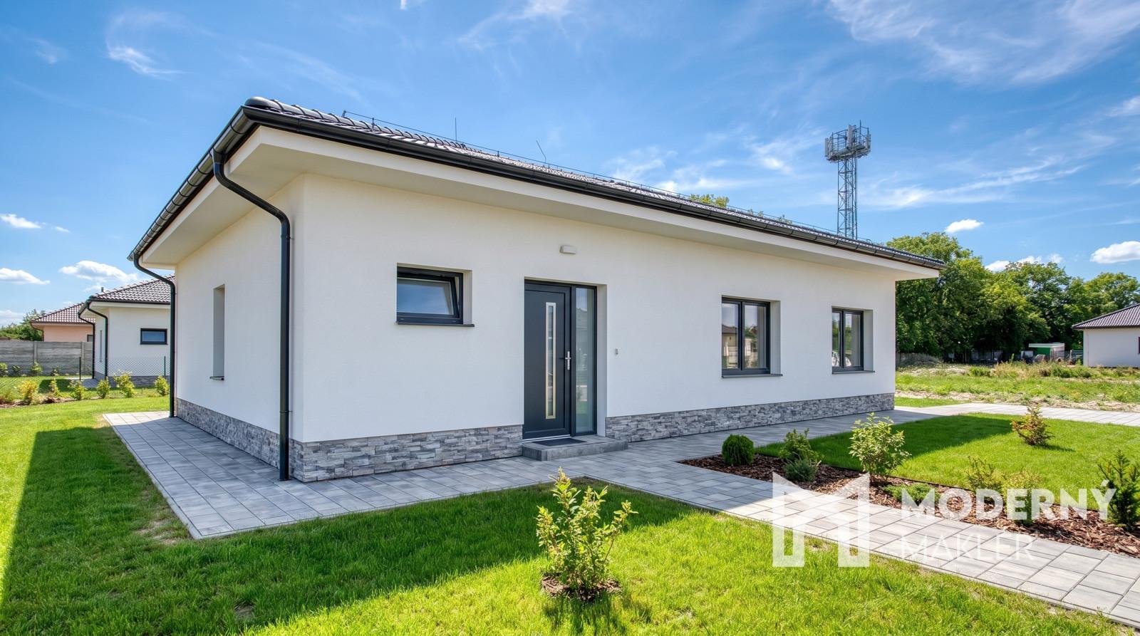 Na predaj moderná novostavba 4-izbového rodinného domu v obci Voderady