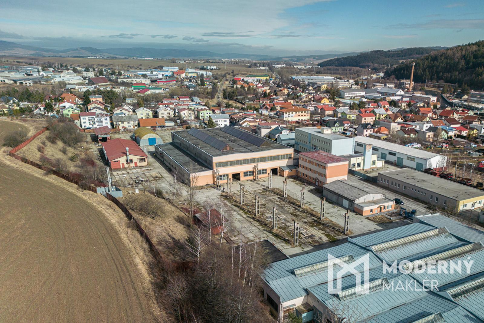 Na predaj priemyselný areál v Kežmarku