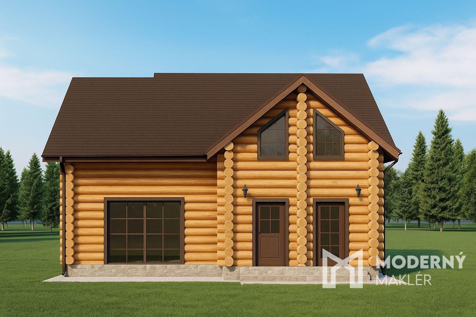 Na predaj 3-izbový zrubový dom s možnosťou výstavby kdekoľvek na Slovensku