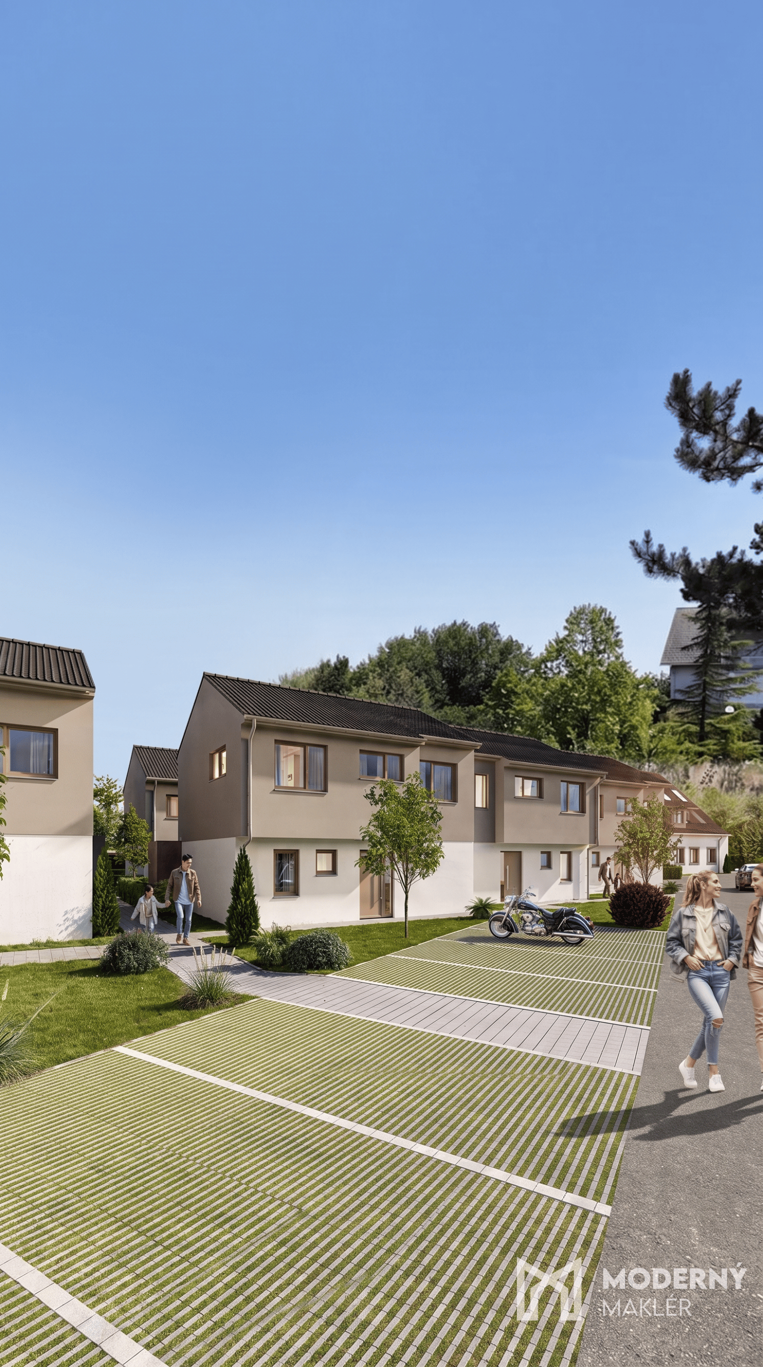 Na predaj unikátne rodinné domy v obci Parndorf, Rakúsko – fotka 2