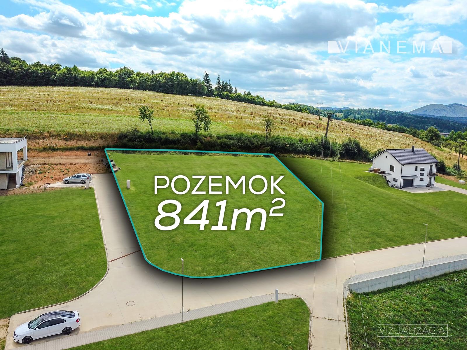 Výnimočný STAVEBNÝ POZEMOK, 841m2, Sverepec, PB